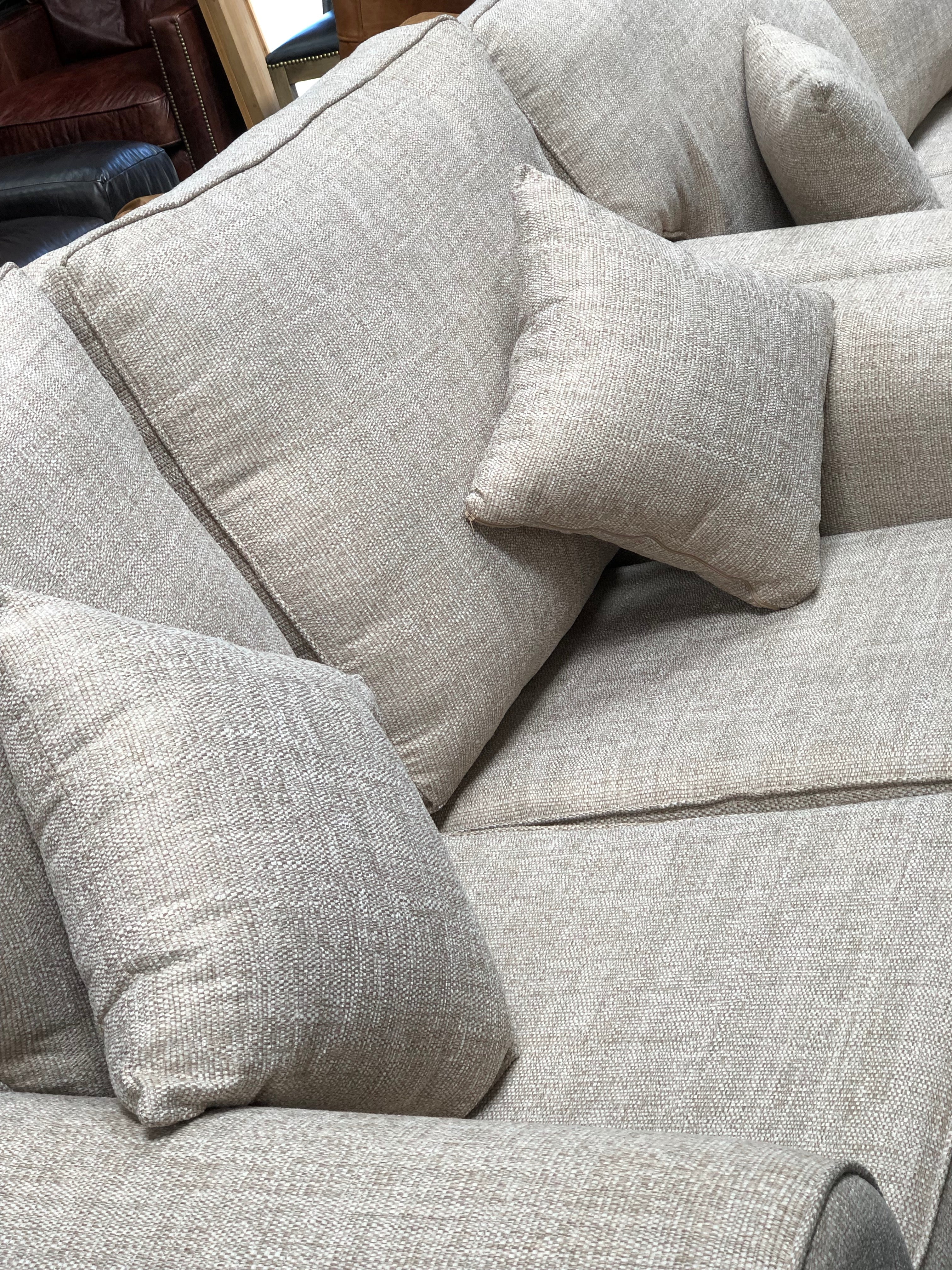 Duke Sofa, sofa bed, chair and footstool from Top Secret Furniture