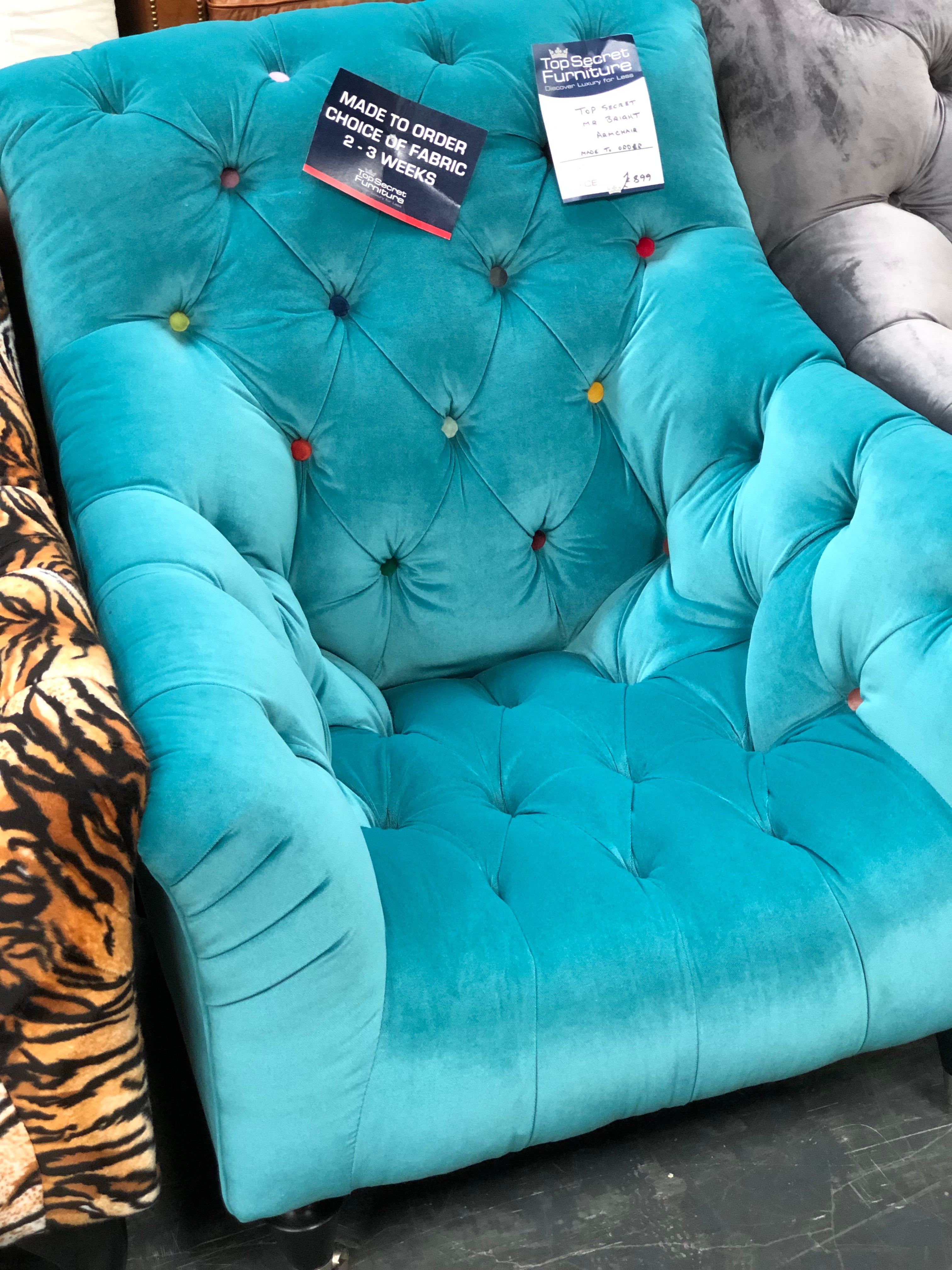 Mr Bright Chair from Top Secret Furniture Cheshire