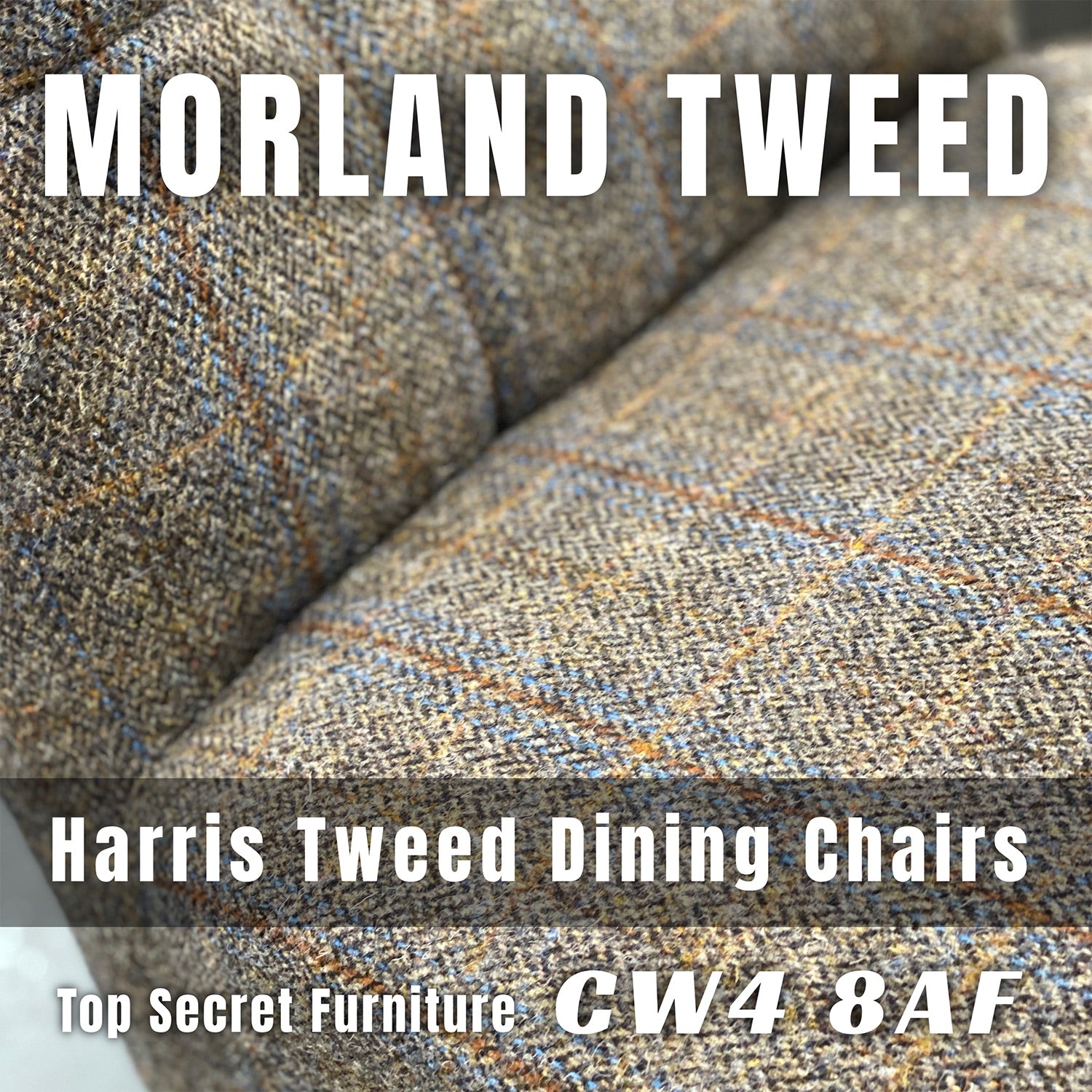 Colin Harris Morland Tweed Dining Chairs from Top Secret Furniture