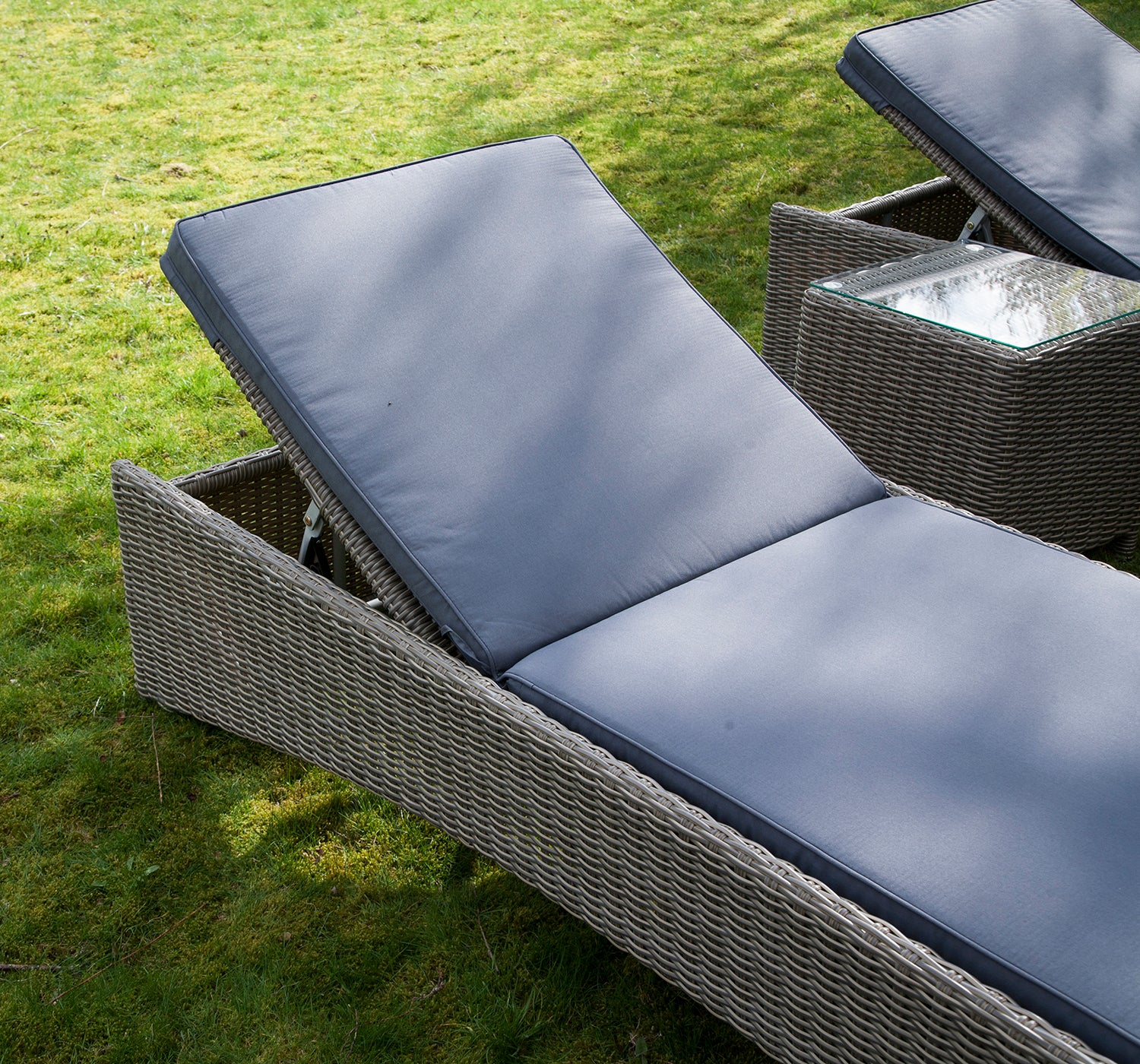 Rattan Sun Loungers Garden Furniture - IN STOCK NOW