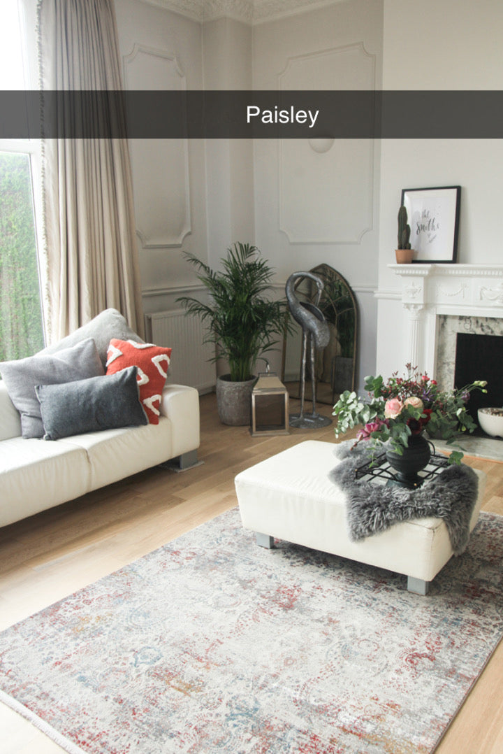 Gooch Luxury Rugs in Paisley from Top Secret Furniture, Cheshire