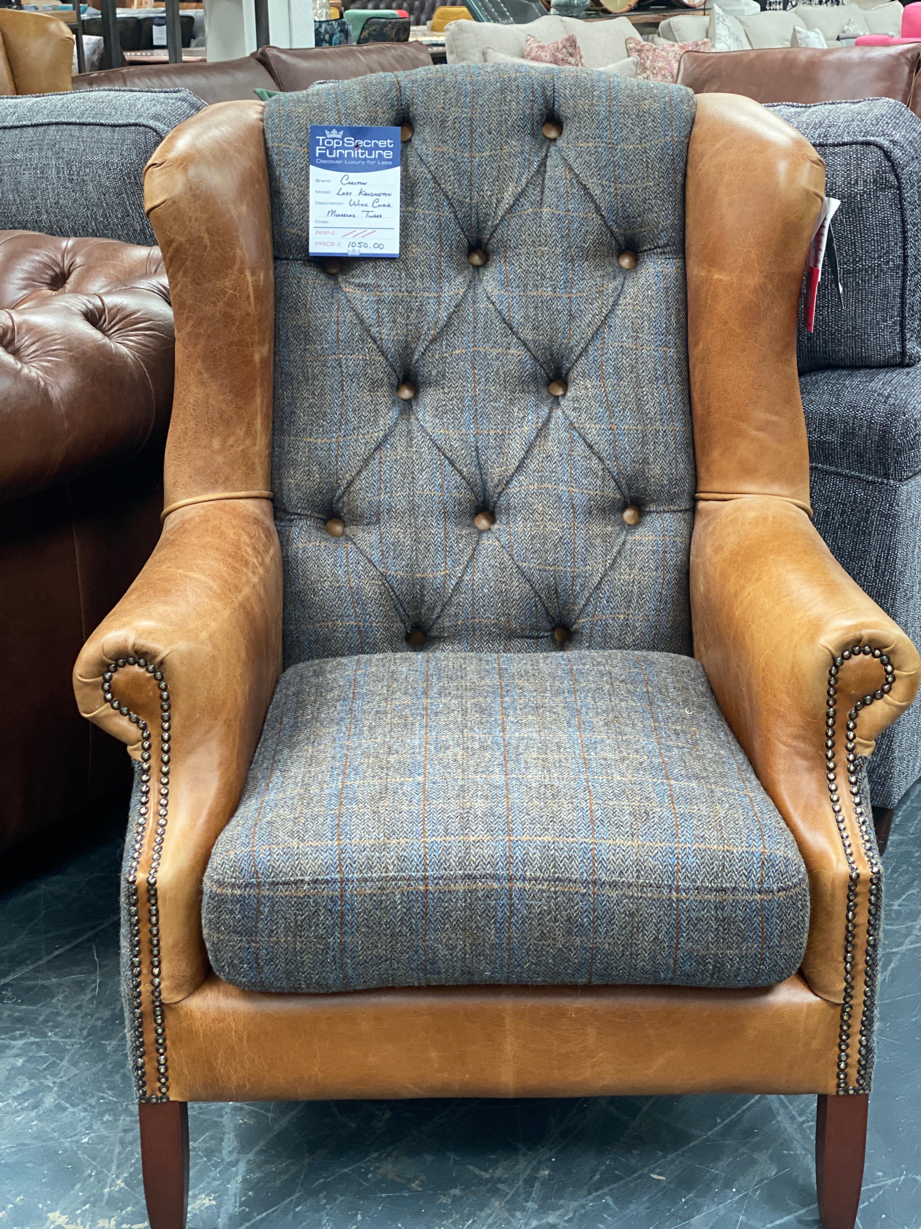 Lady Kensington armchair from Top Secret Furniture, Holmes Chapel