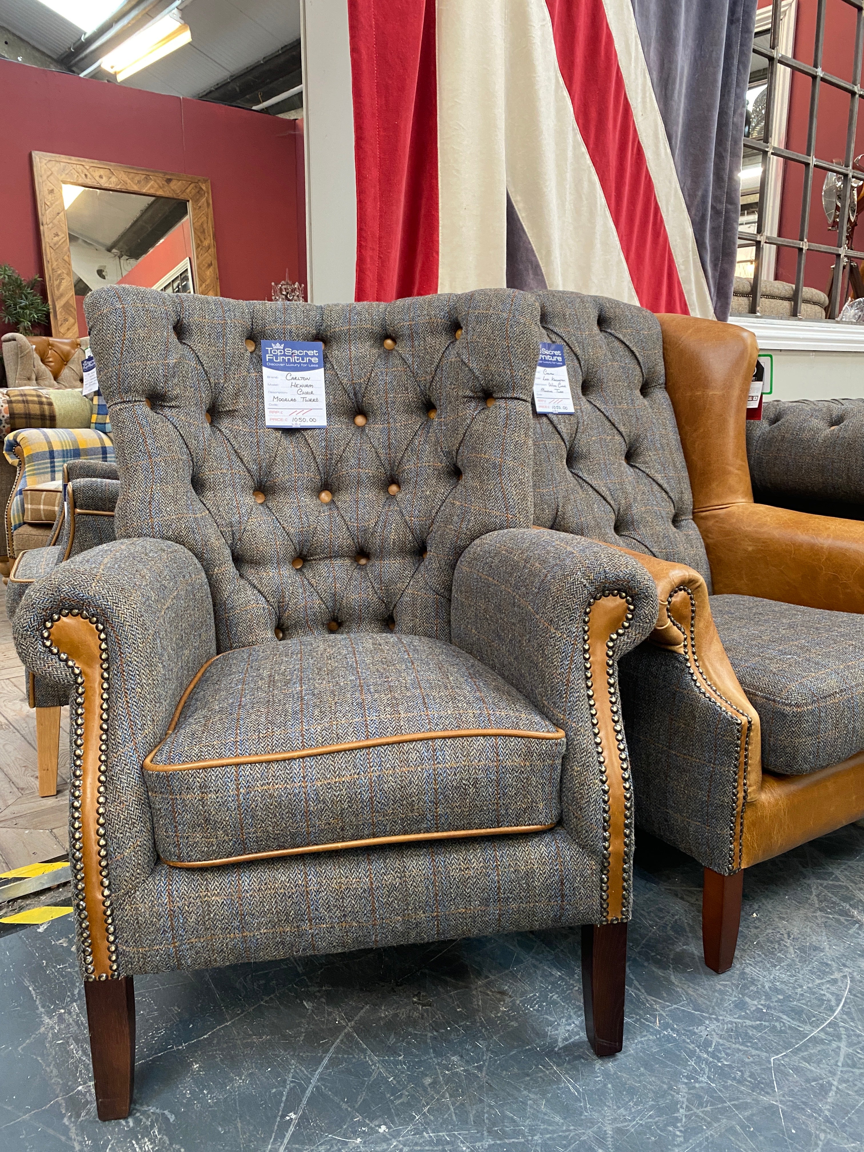 Lady Kensington armchair from Top Secret Furniture, Holmes Chapel