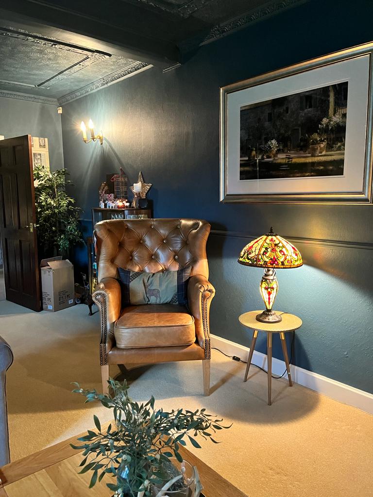 Kensington Arm Chairs leather and fabric from Top Secret Furniture