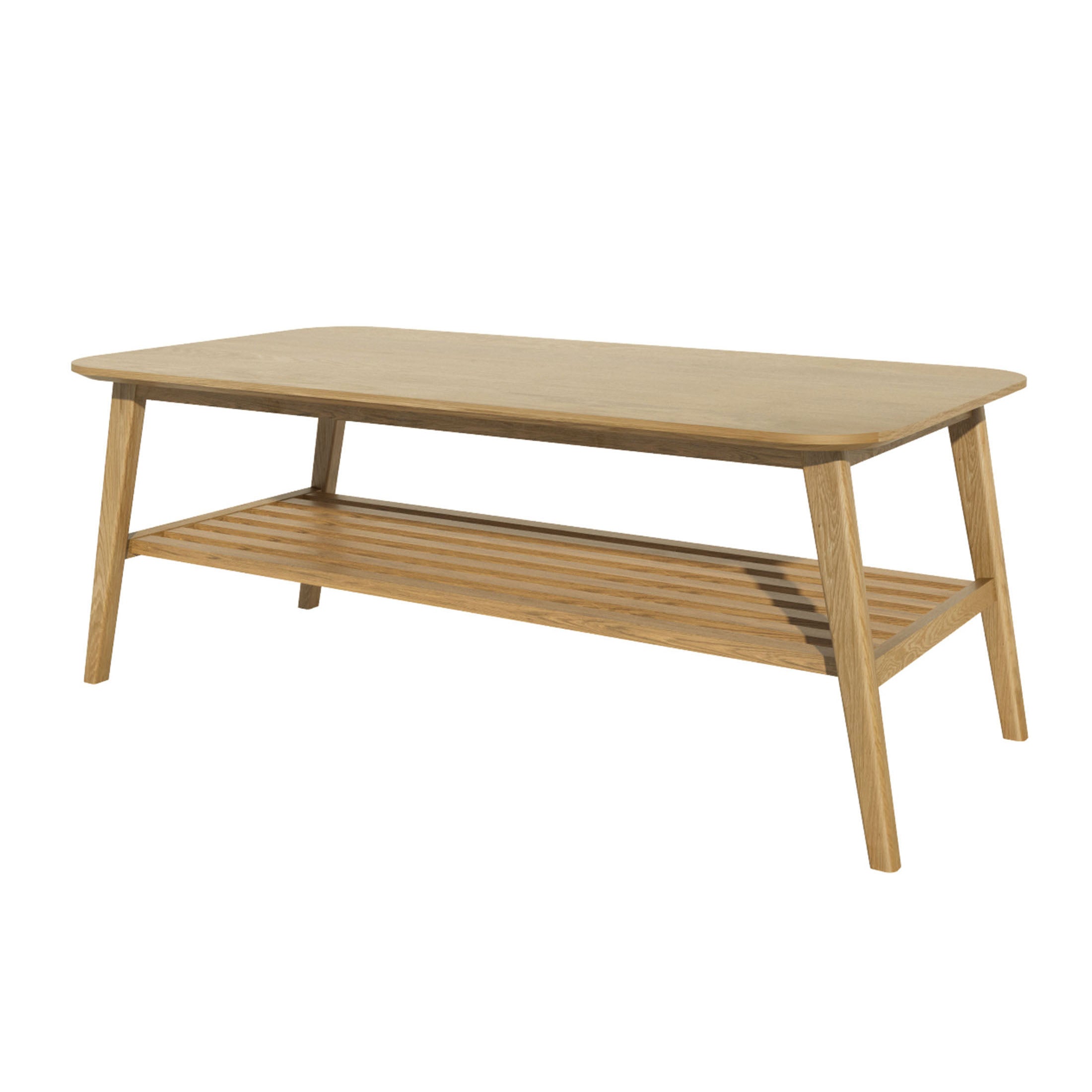 Nordic Scandinavian oak large coffee table furniture from top secret furniture