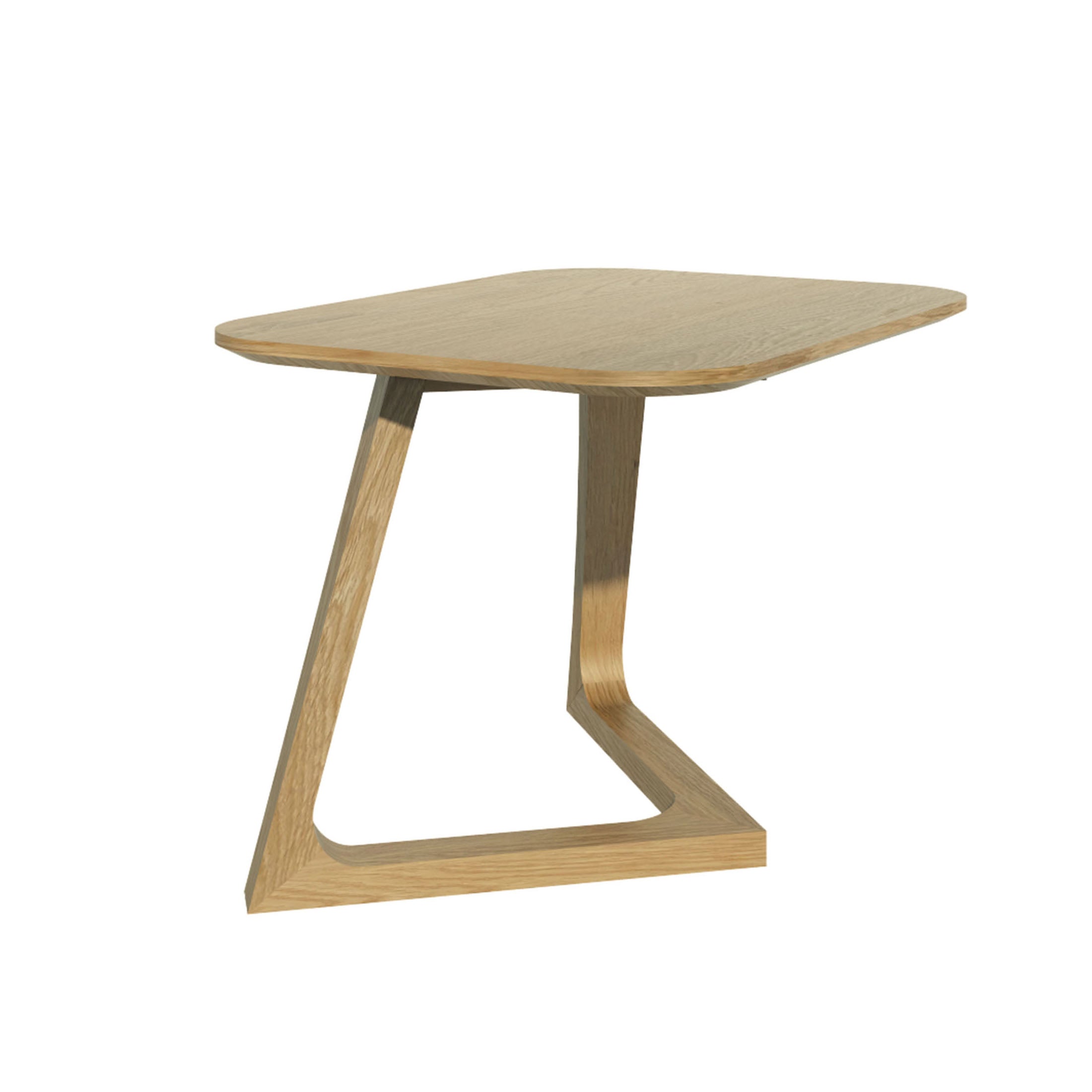 Nordic Oak Furniture small Lamp Table from Top Secret Furniture