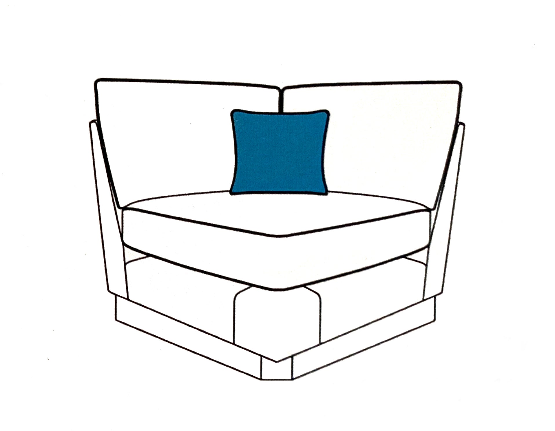 Pagoda  Sofa  from Top Secret Furniture, Cheshire