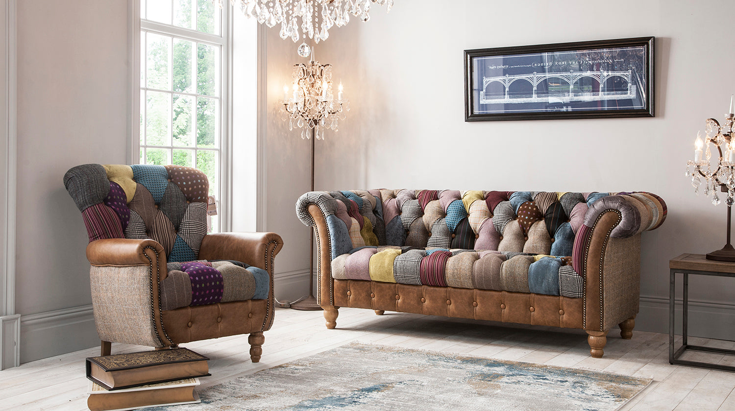 Harlequin 3 seater and 4 seater sofas from Top Secret Furniture