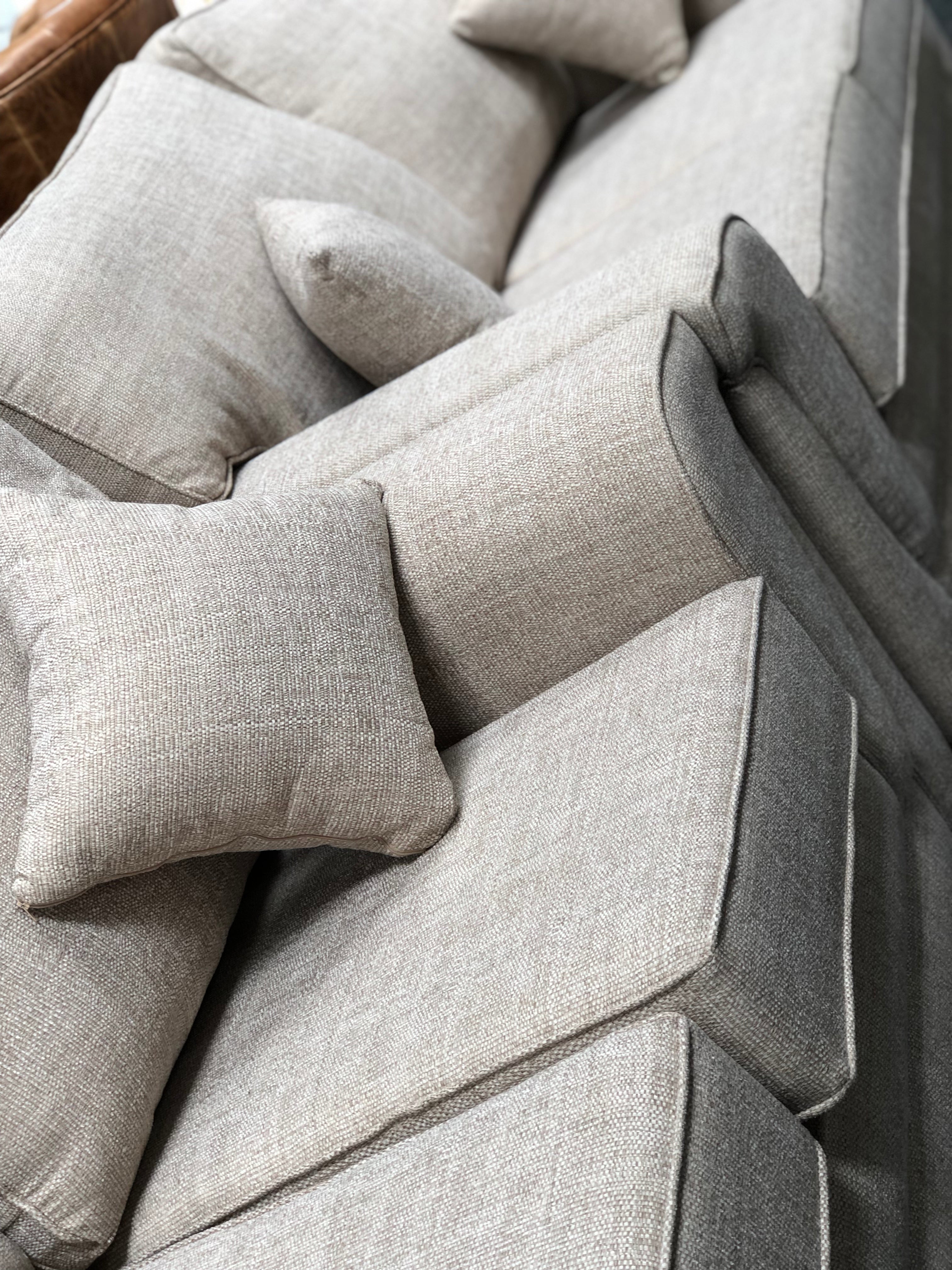 Duke Sofa, sofa bed, chair and footstool from Top Secret Furniture