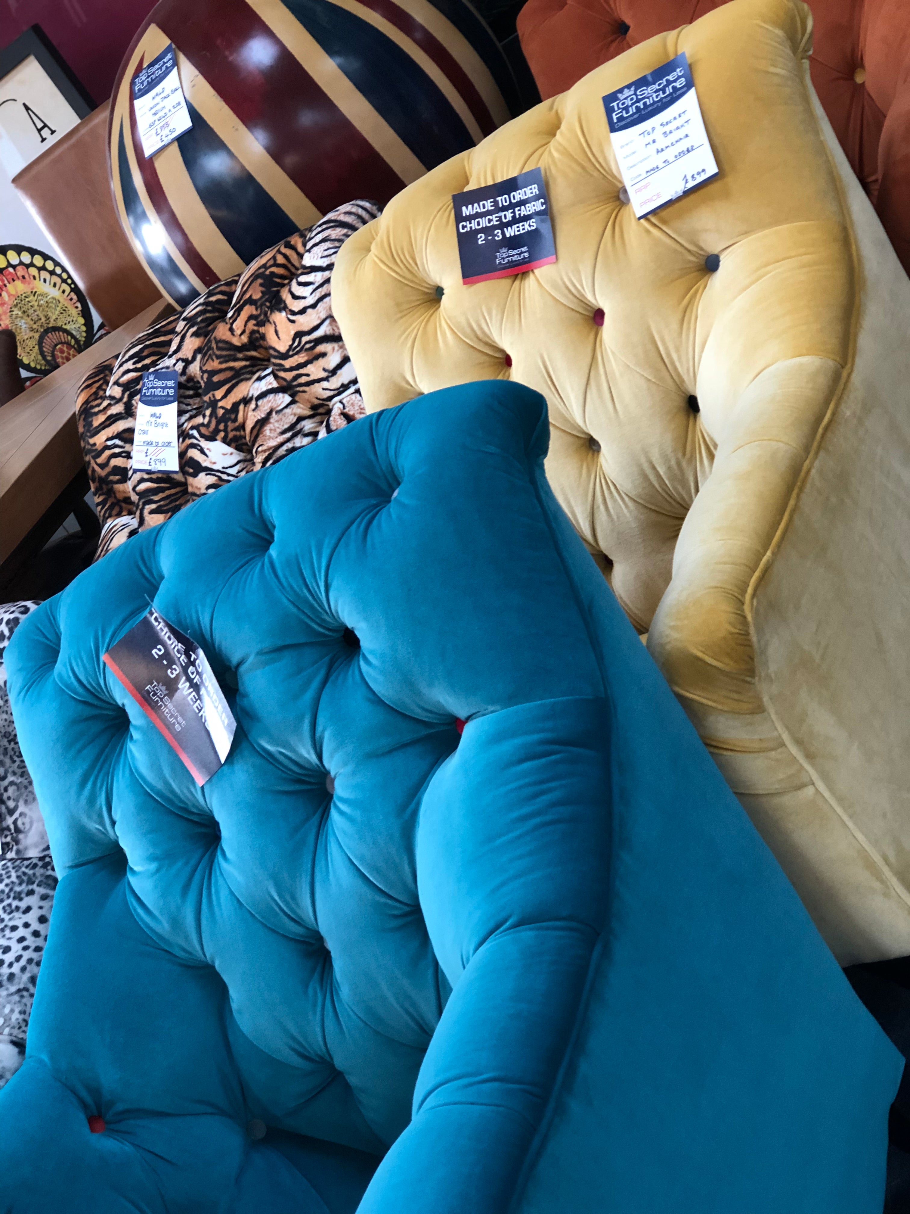 Mr Bright Chair from Top Secret Furniture Cheshire