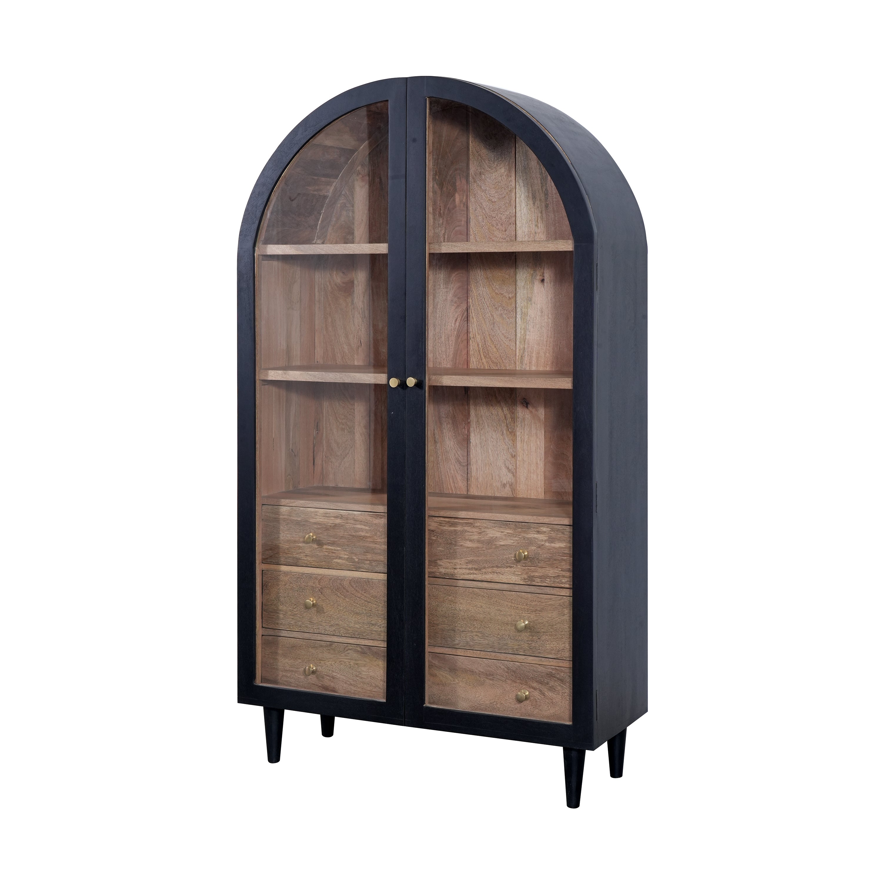 Iconic 2 Door Glass Cabinet.