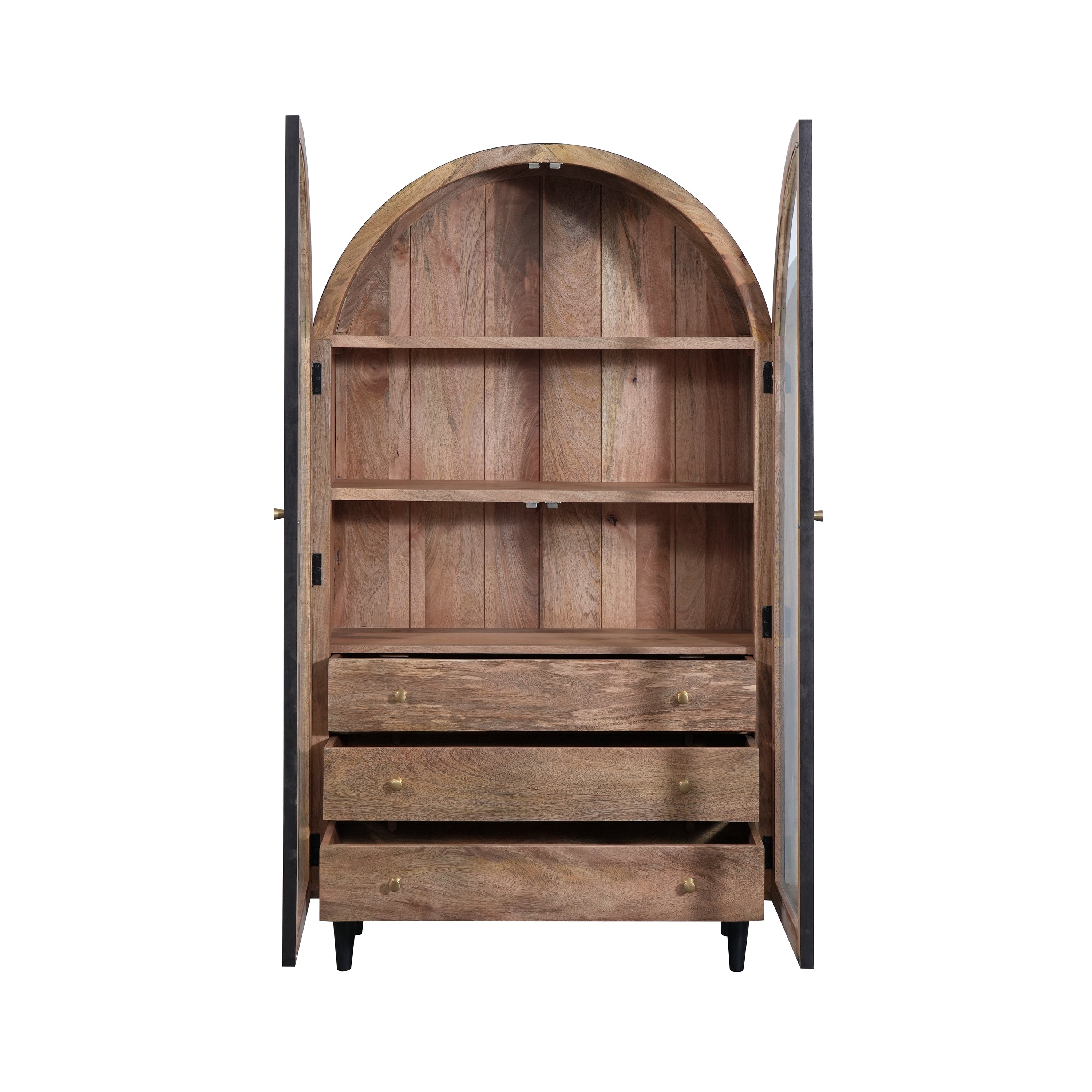 Iconic 2 Door Glass Cabinet.