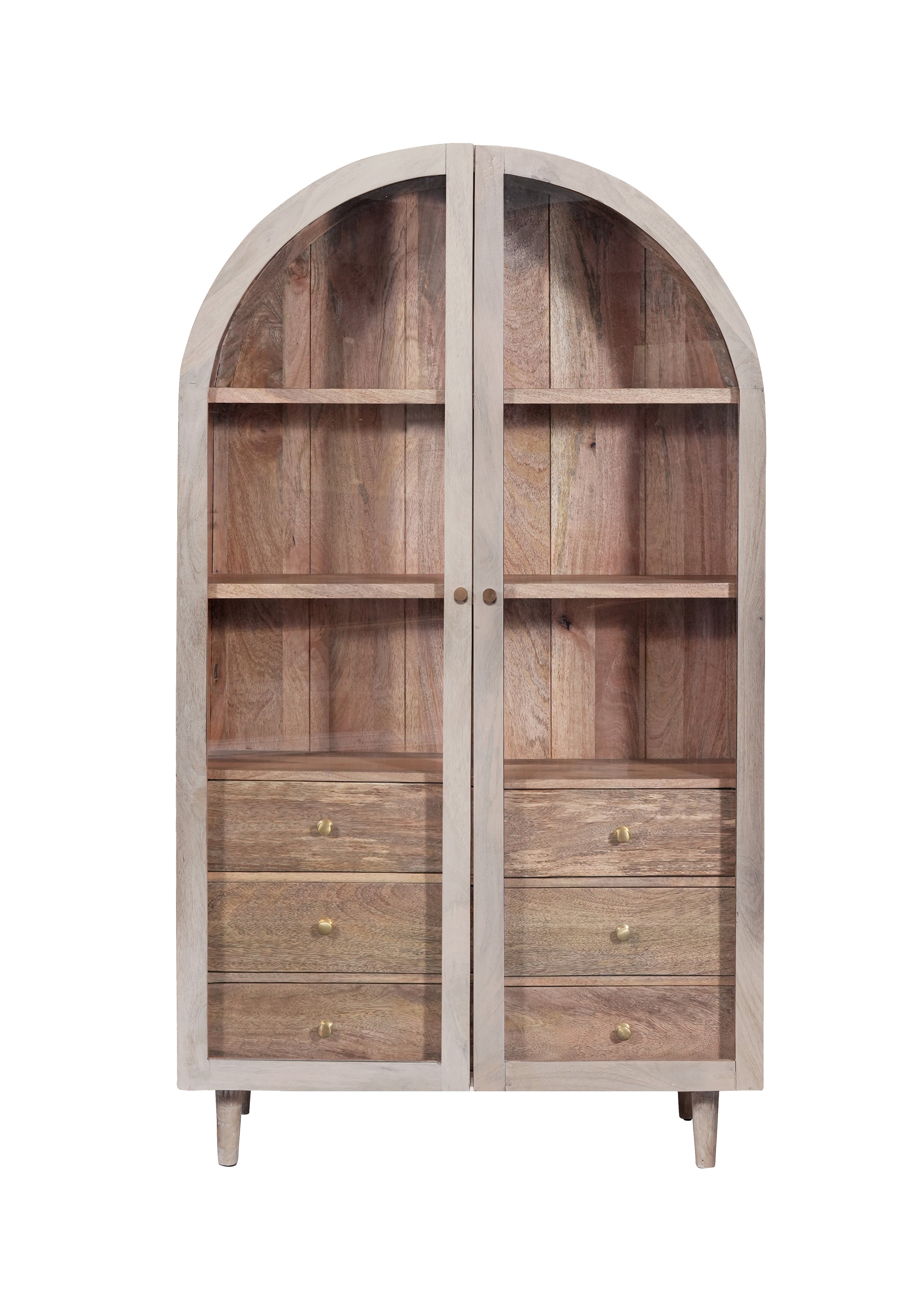 Iconic 2 Door Glass Cabinet.