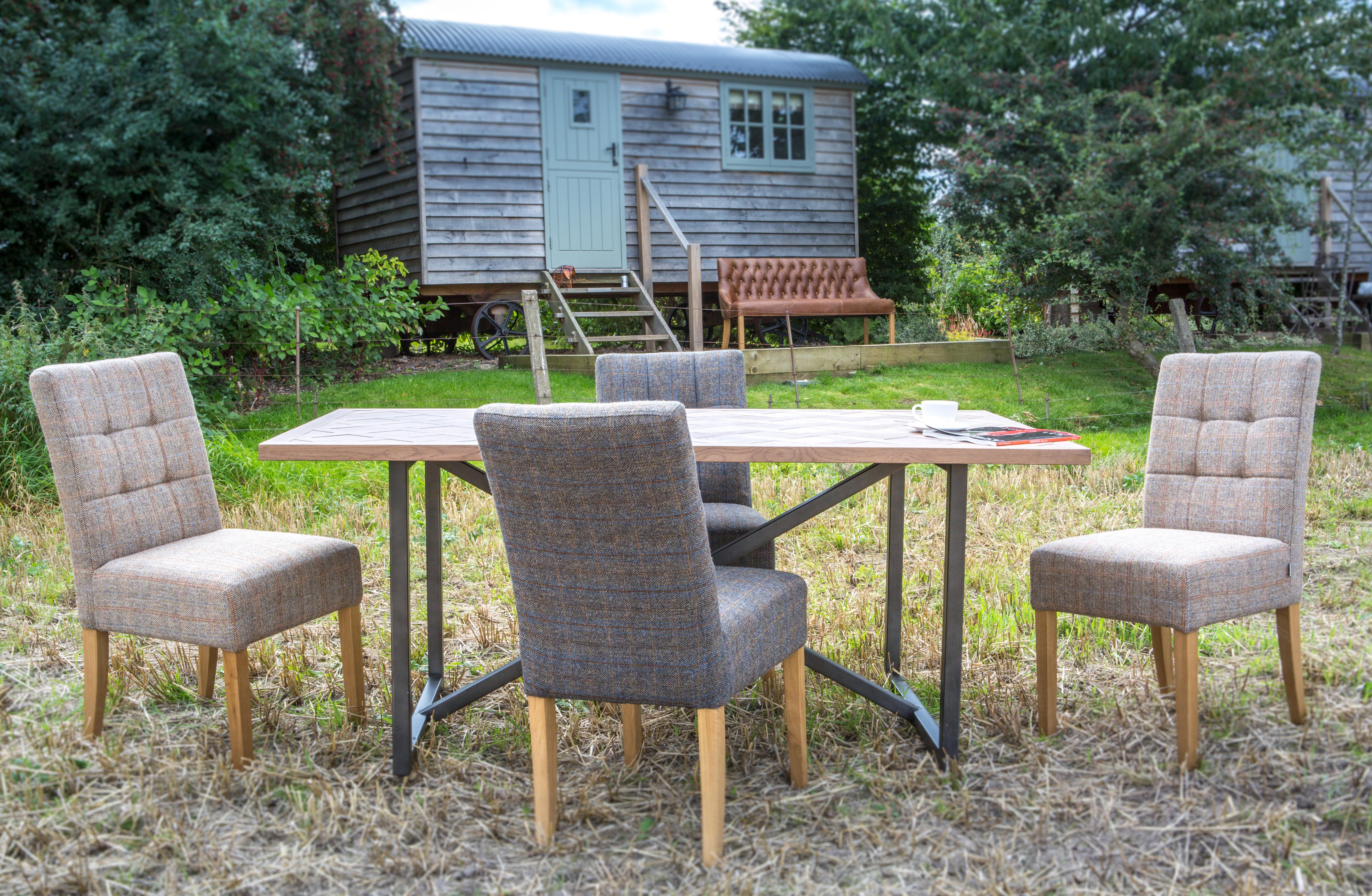 Colin Dining Chairs Tweed