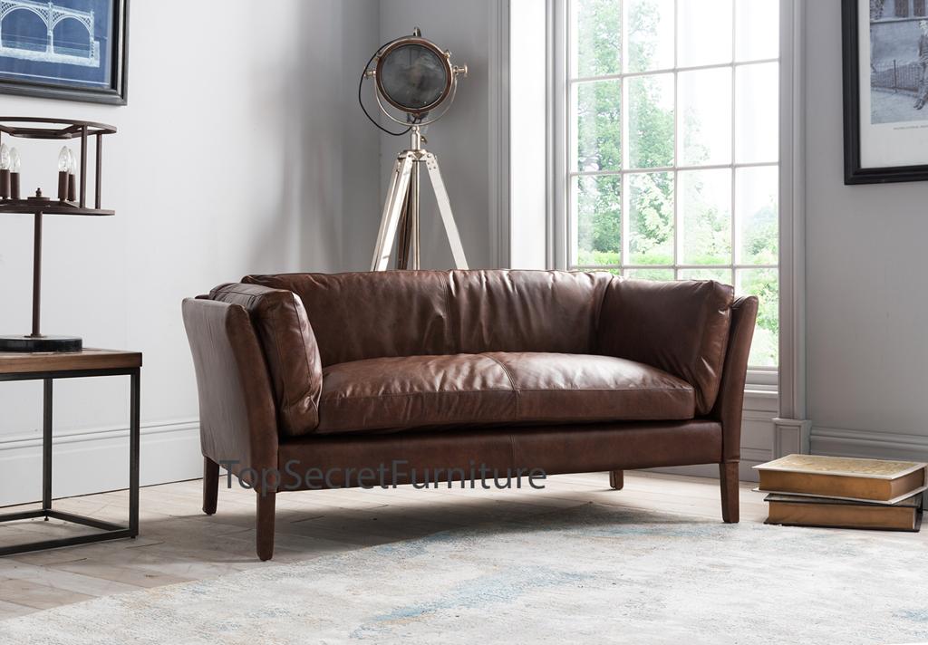 John Lewis Sofa - Halo Groucho Leather Sofa and Armchair