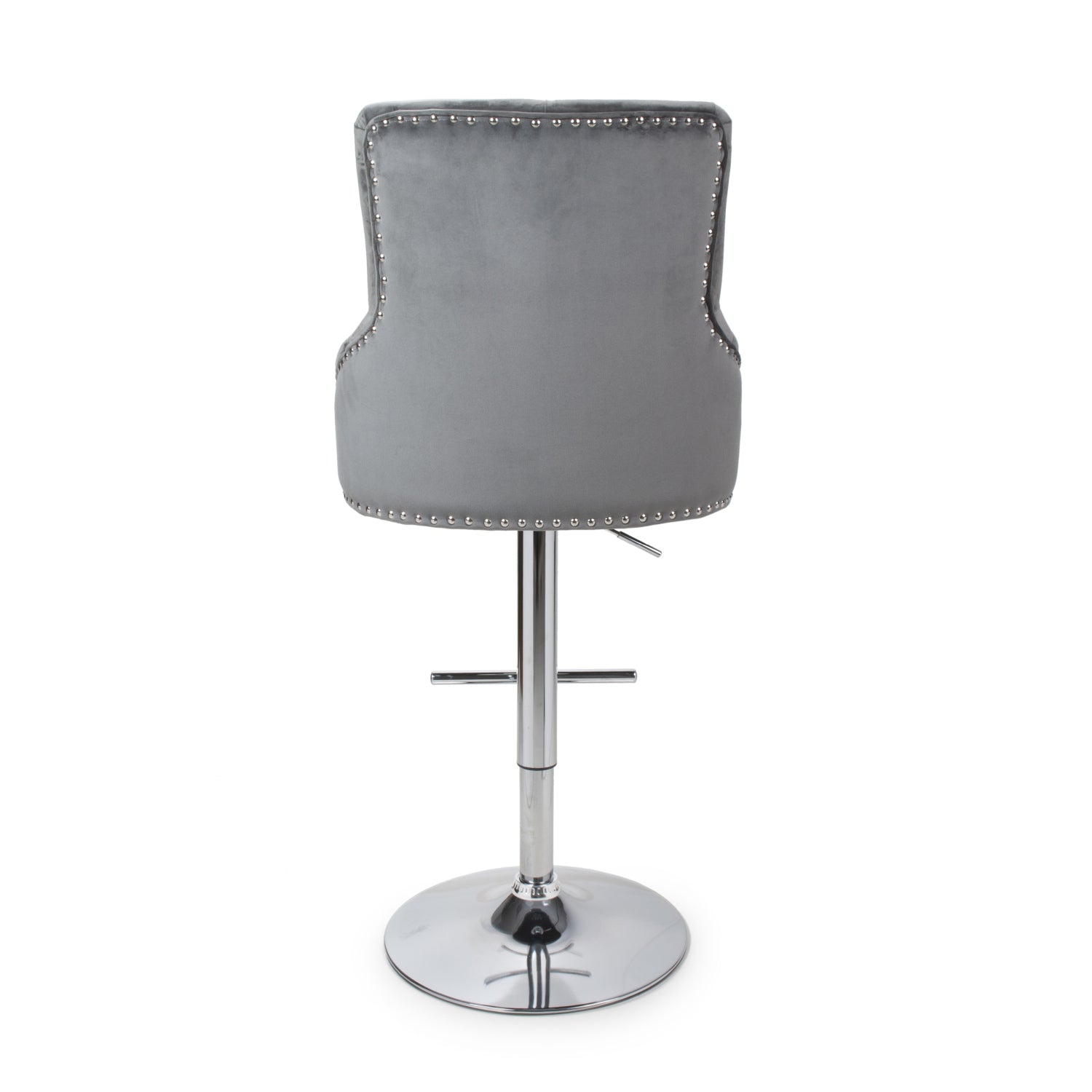Rocco brush velvet adjustable bar stools from Top Secret Furniture