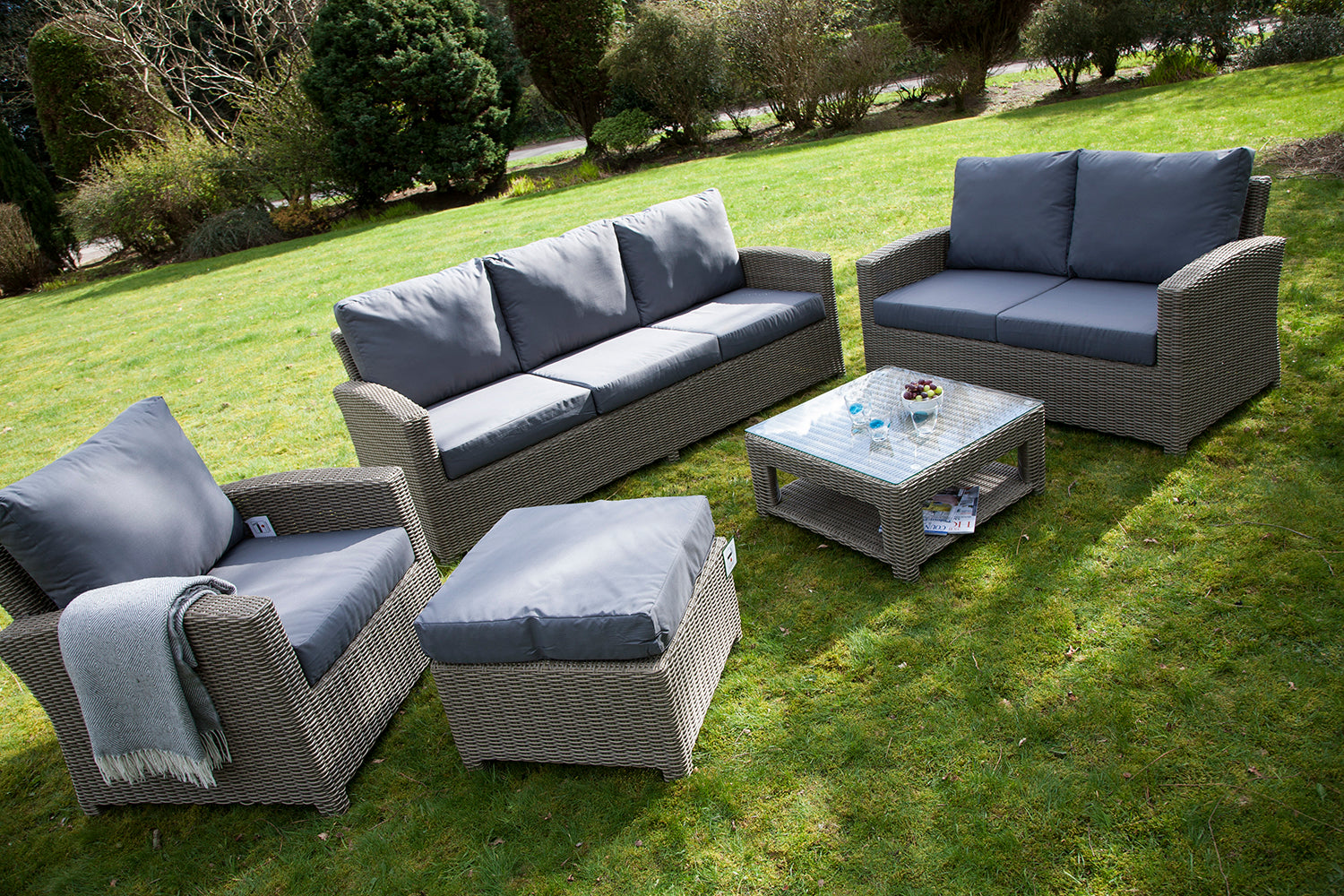 Claire Rattan Garden Furniture  - IN STOCK NOW