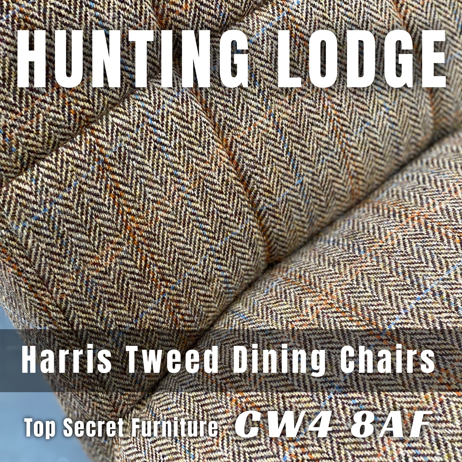 Colin Harris Tweed Hunting Lodge Dining Chairs from Top Secret Furniture
