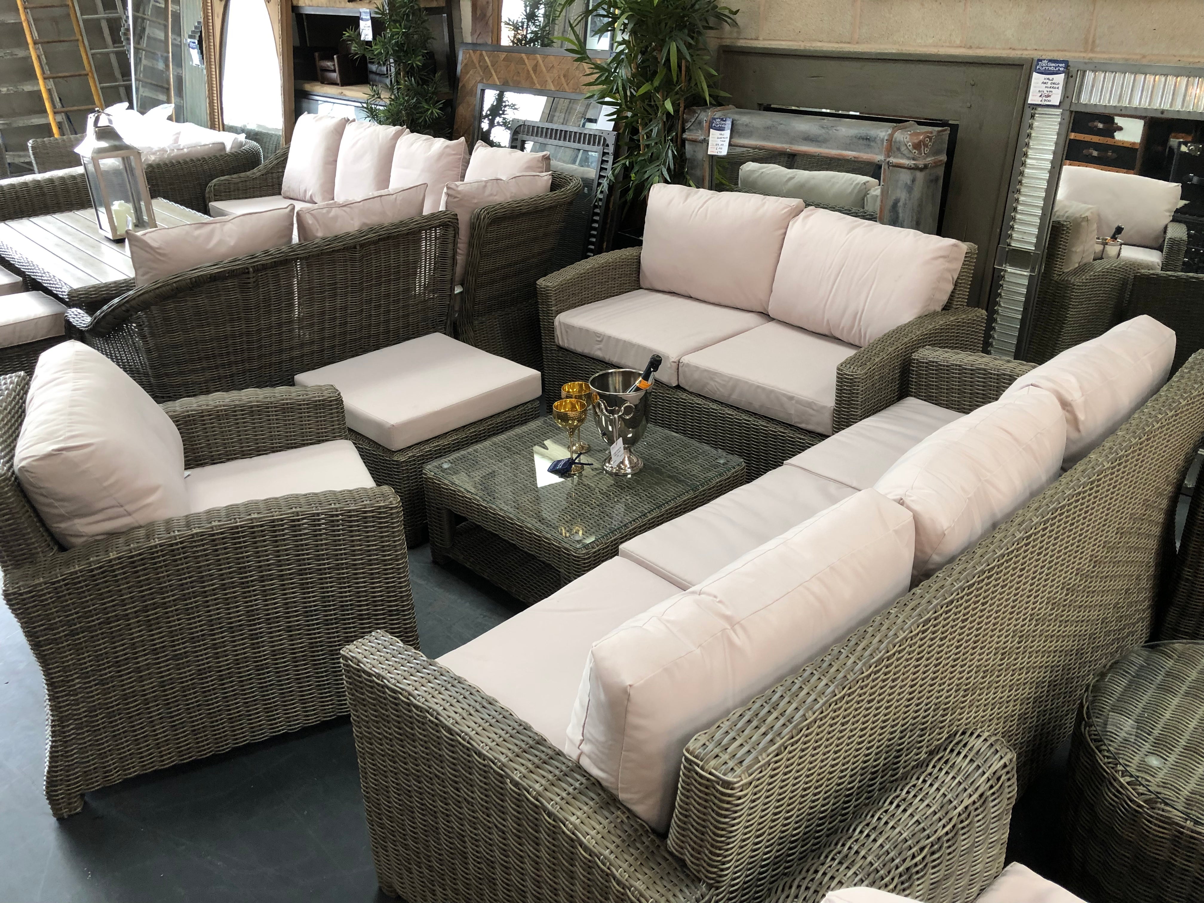 Rattan all weather Garden Furniture for outdoor use or can be used for indoor Conservatory furniture
