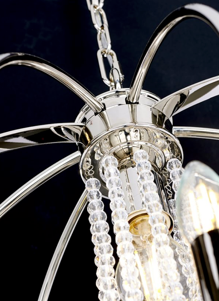 Cassie Chandelier ceiling Lights available at Top Secret Furniture