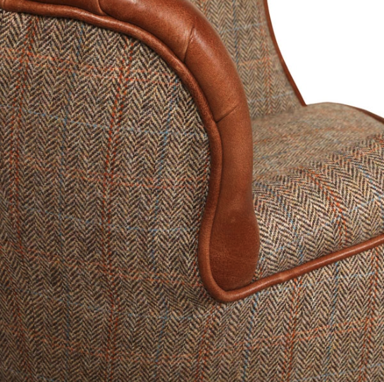 Elston Harris Tweed Arm Chair from Top Secret Furniture