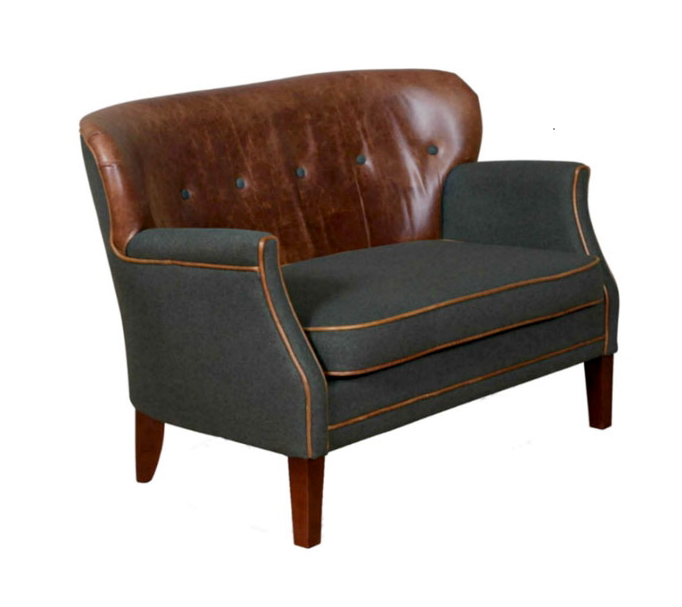 Elston Leather Love Chair from Top Secret Furniture