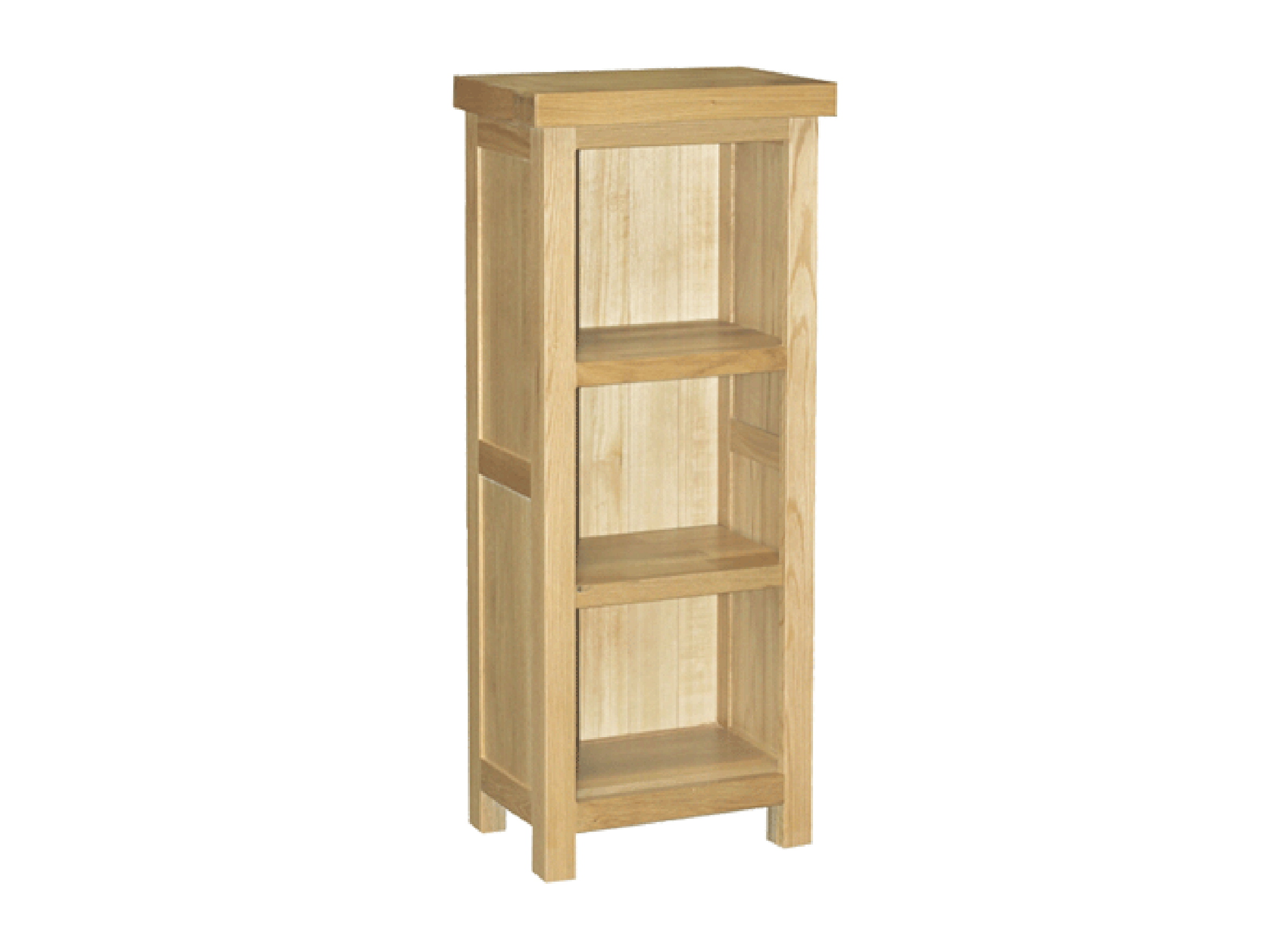 Eton small bookcase in solid Oak Furniture from Top Secret Furniture
