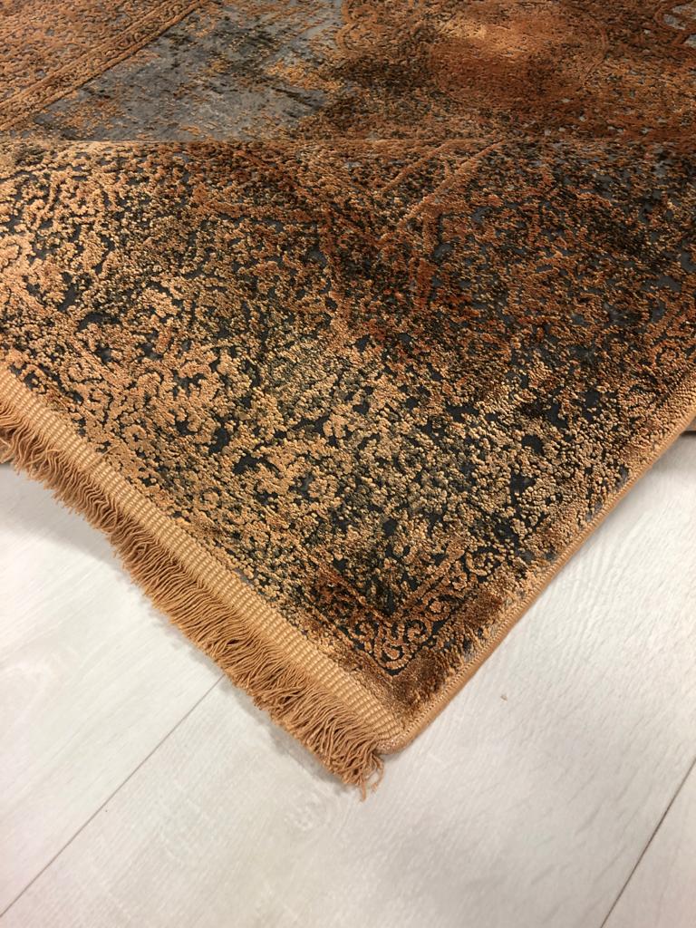 Gooch Luxury Rugs over dyed Copper from Top Secret Furniture
