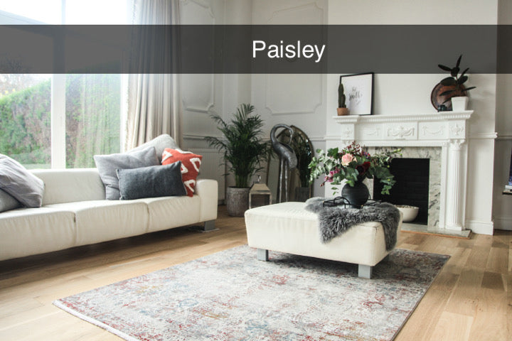 Gooch Luxury Rugs in Paisley from Top Secret Furniture