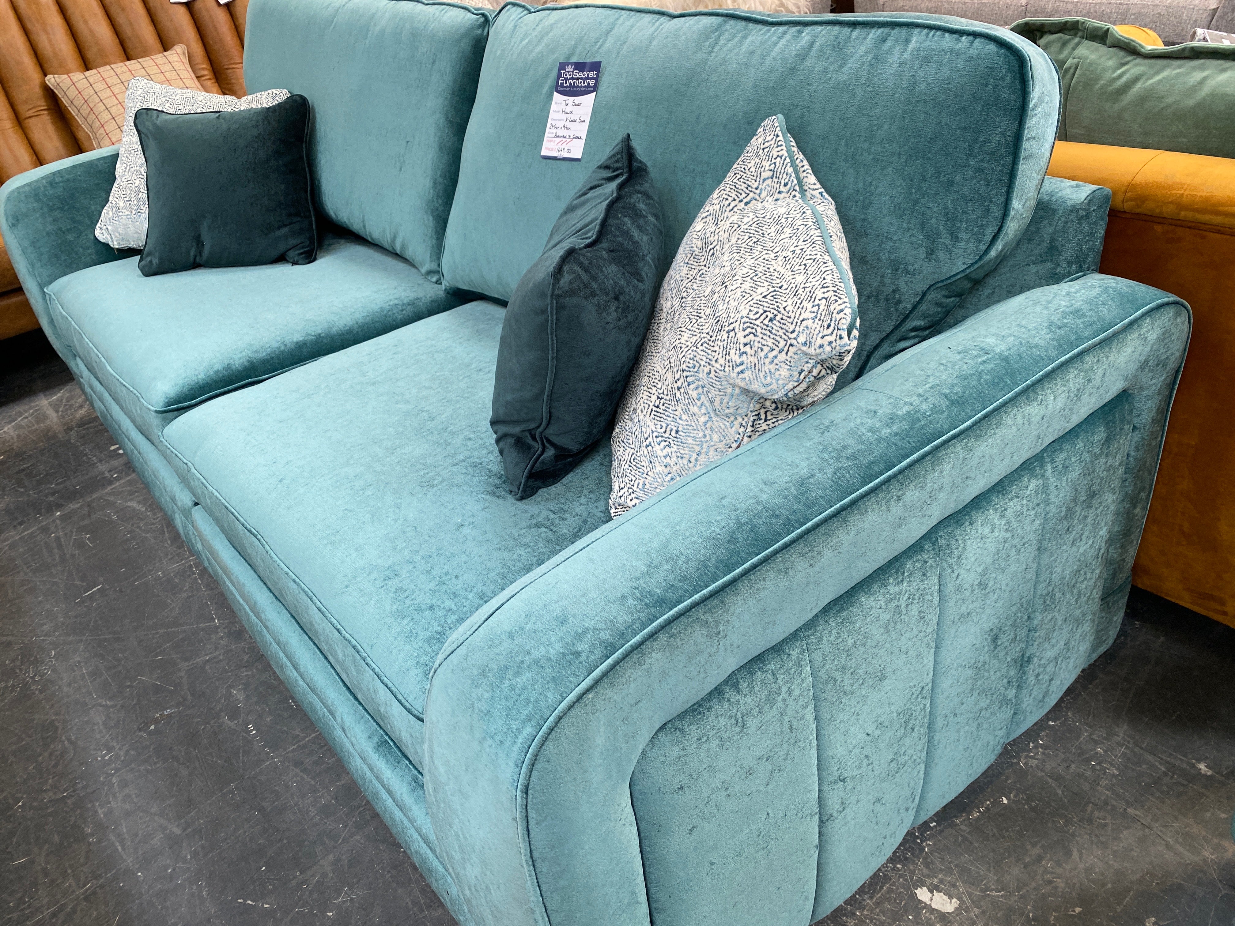 Hillier sofa range from Top Secret Furniture, Holmes Chapel.
