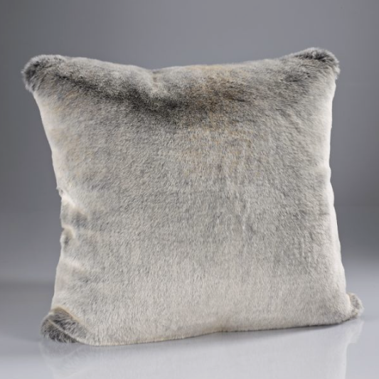 Katrina Hampton faux fur and boudoir cushions from Top Secret Furniture