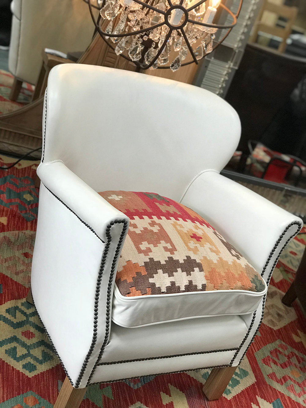 Halo Professor Leather Armchairs 50 off RRP Top Secret Furniture