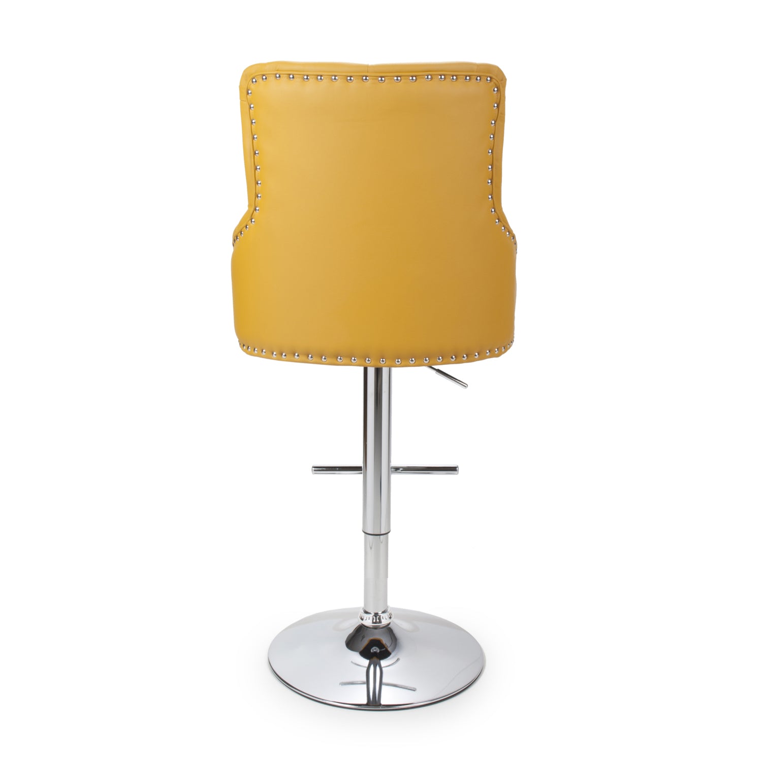 Rocco leather effect adjustable bar stools from Top Secret Furniture