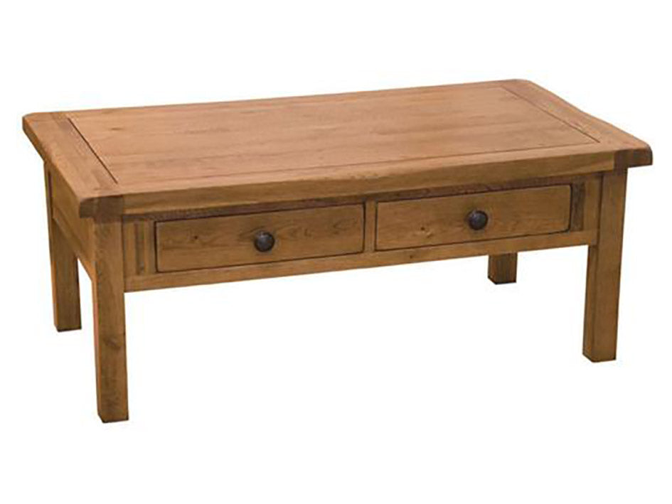 Rustic Coffee Table- Solid Oak Furniture