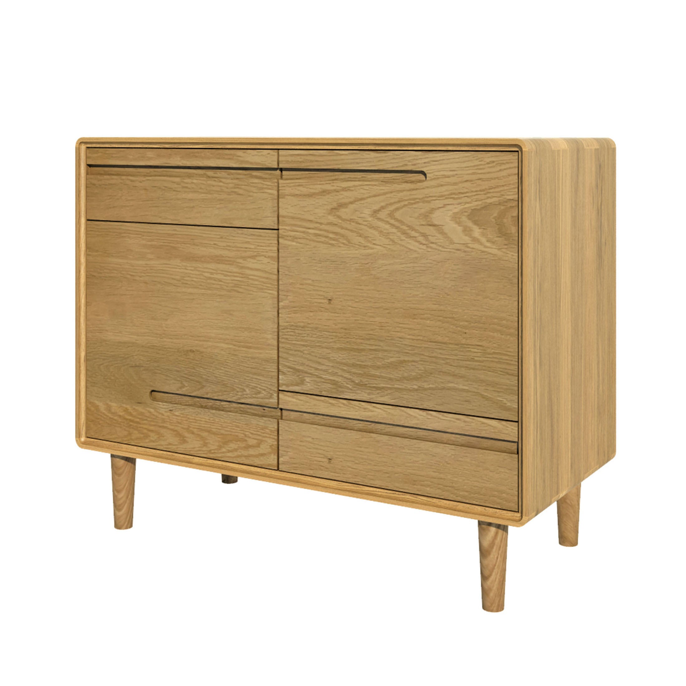 Nordic Scandic Oak small sideboard Furniture from Top Secret Furniture