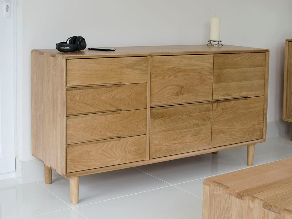 Nordic Scandic Oak large sideboard Furniture from Top Secret Furniture