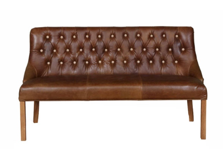 Stanton Leather Bench from Top Secret Furniture Outlet