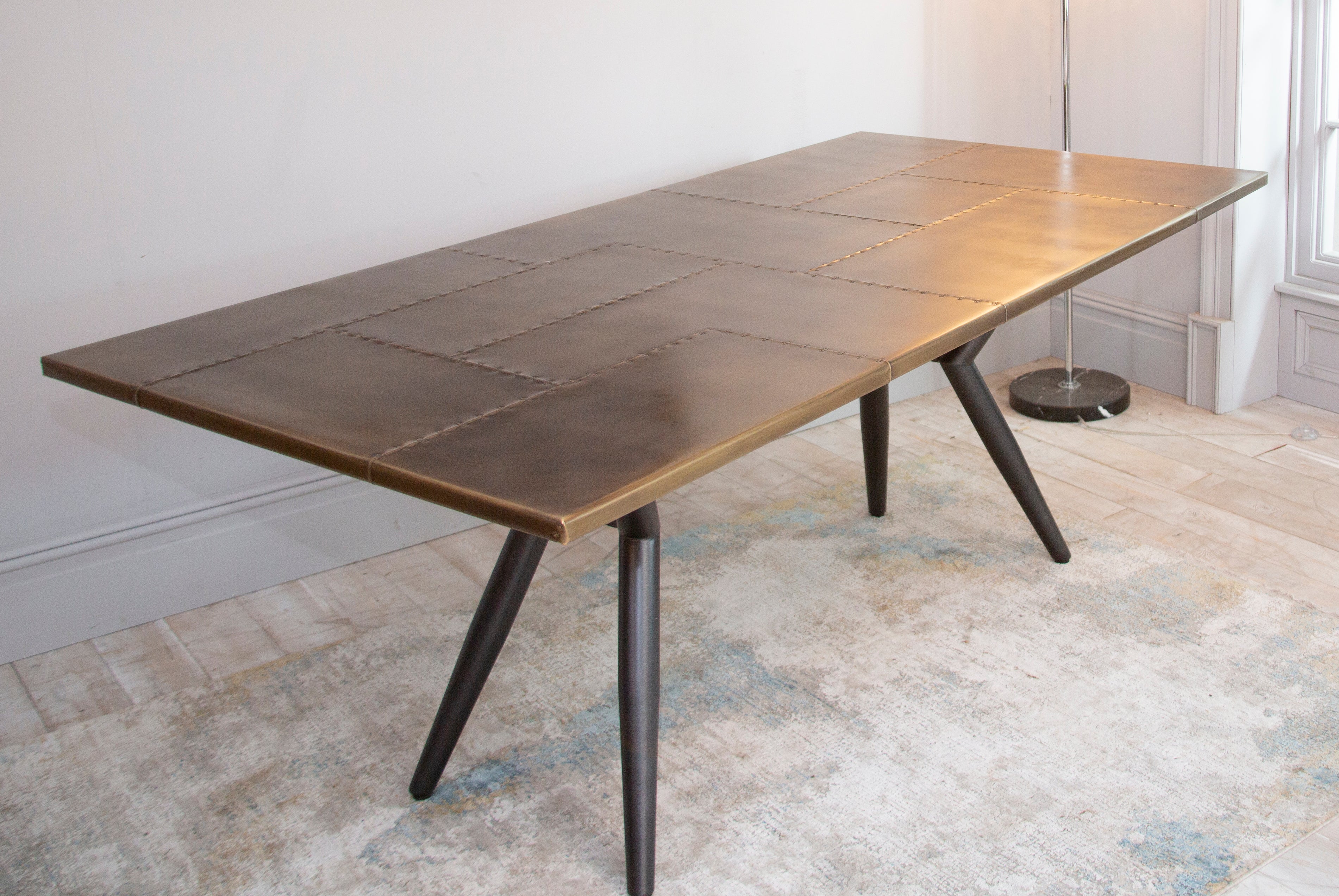 Lars Aviator Dining Table from Top Secret Furniture Outlet