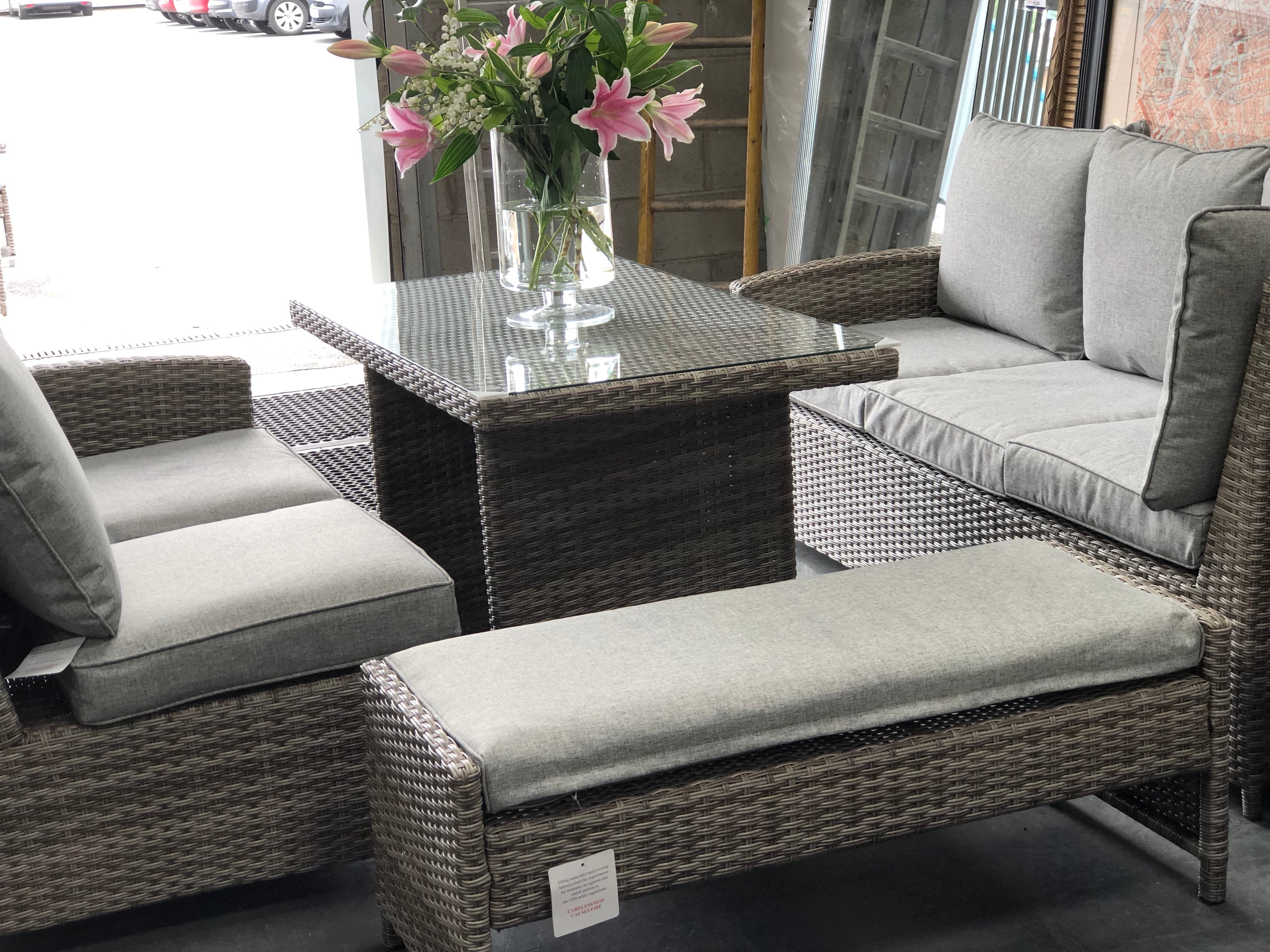 Rattan garden furniture from Top Secret Furniture outlet Cheshire