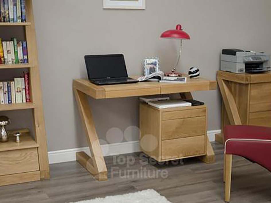 Small Office desk or Home desk - Solid Oak Wood 