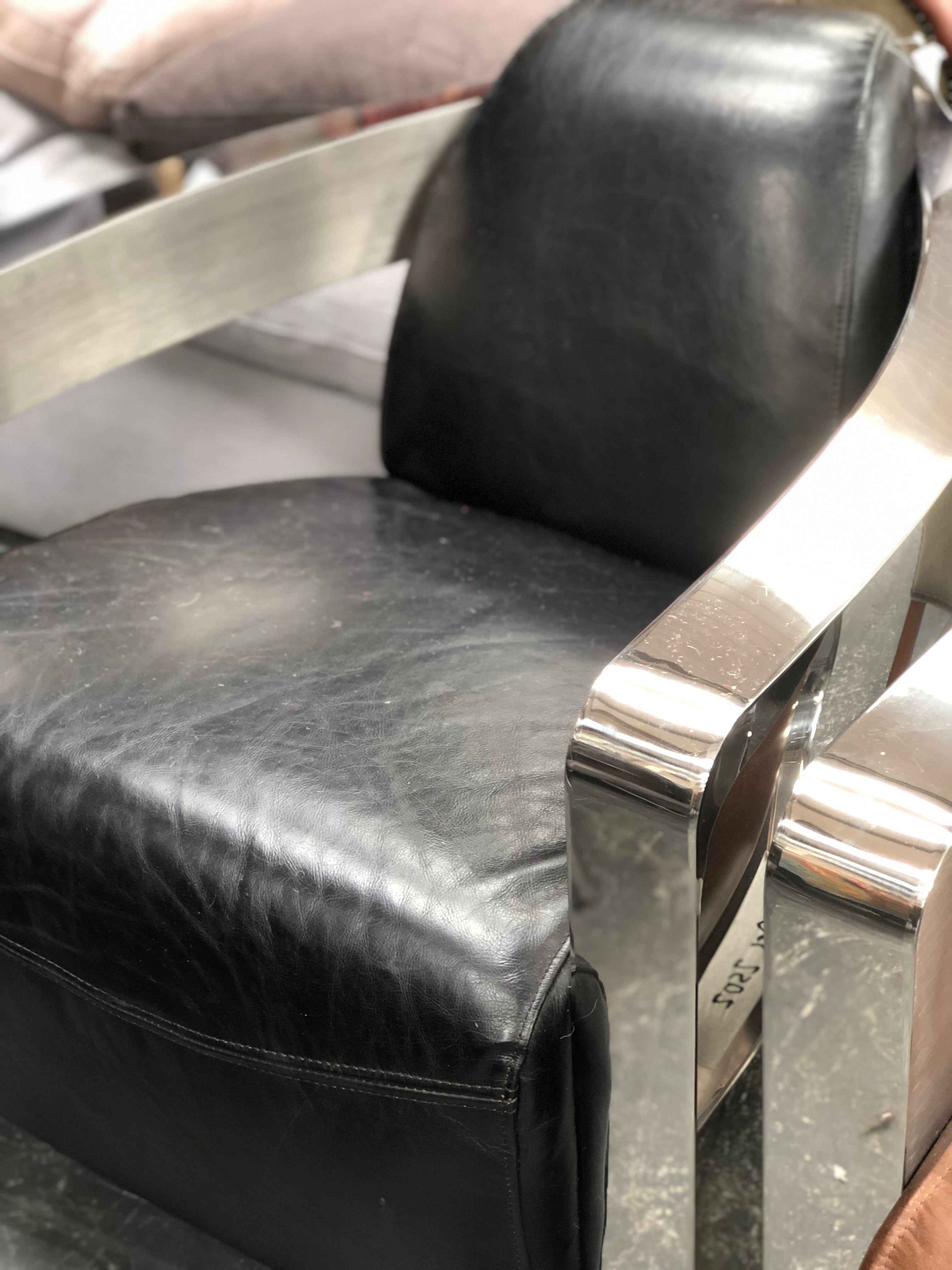 Halo Mars leather Chair from Top Secret Furniture